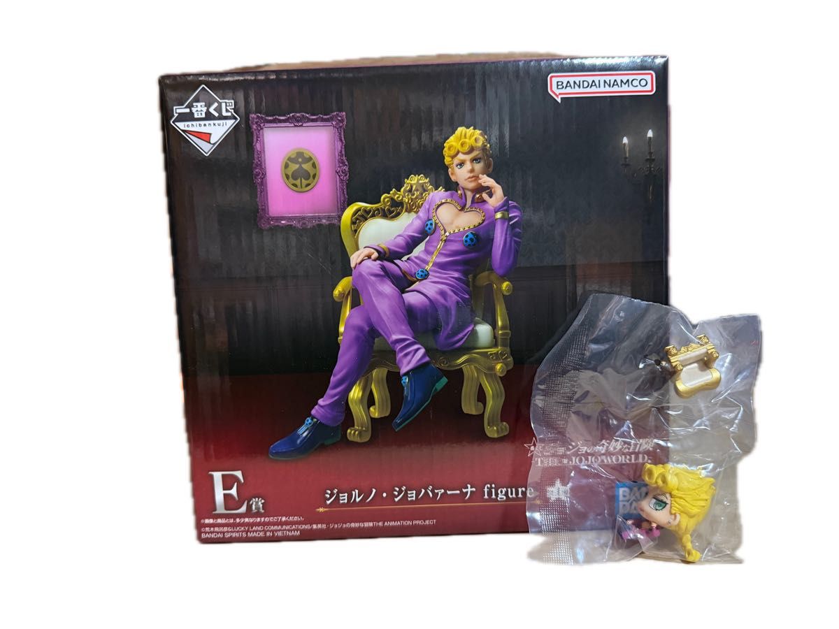 ジョジョの奇妙な冒険 一番くじ JOJO WORLD-フィギュア E賞 ジョルノ