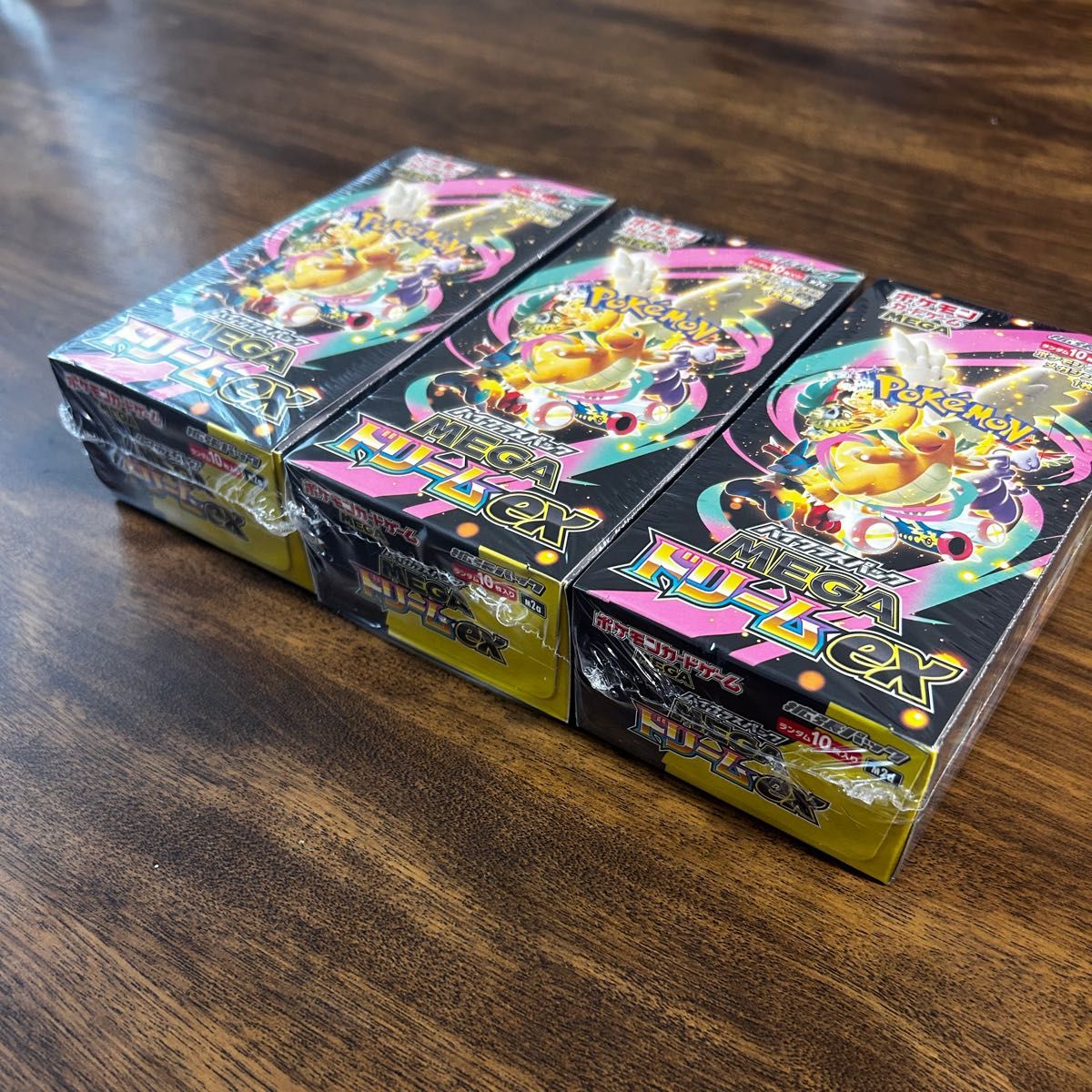 シュリンク付き】ポケモンカードゲーム MEGA ドリームEX 3BOX 新品 未