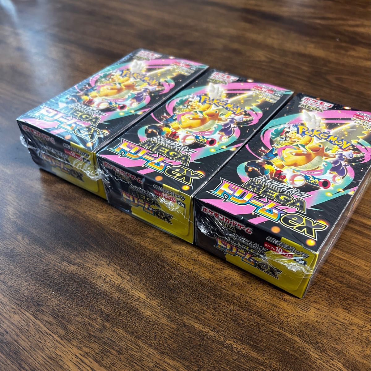 シュリンク付き】ポケモンカードゲーム MEGA ドリームEX 3BOX 新品 未