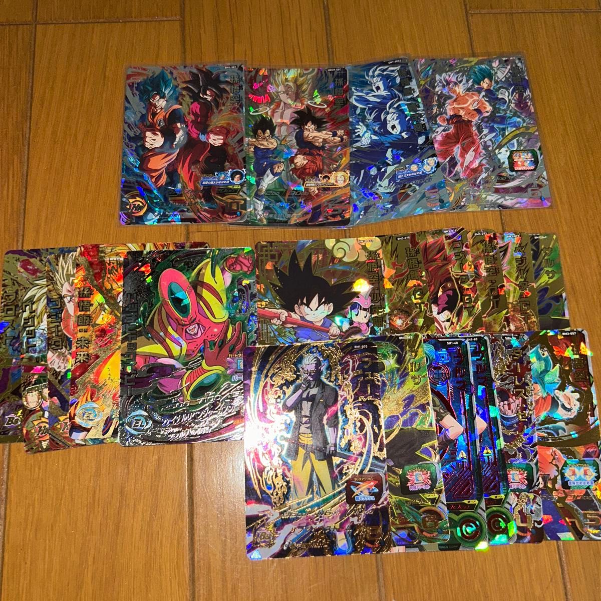 ドラゴンボールヒーローズ まとめ売り 孫悟空 UR SEC SR 引退品 SDBH