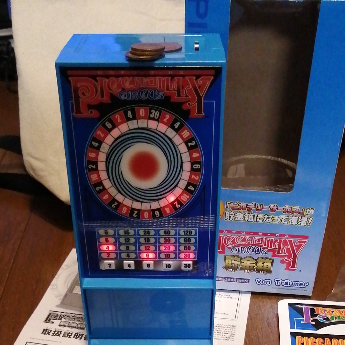 ピカデリーサーカス 貯金箱 コナミ 駄菓子屋 昭和レトロ｜Yahoo!フリマ