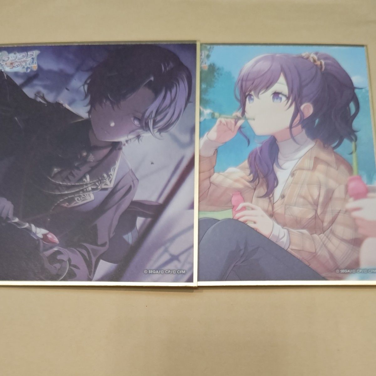 プロセカ 朝比奈まふゆ ミニ色紙コレクション 44A ミニ色紙 まふゆ前後