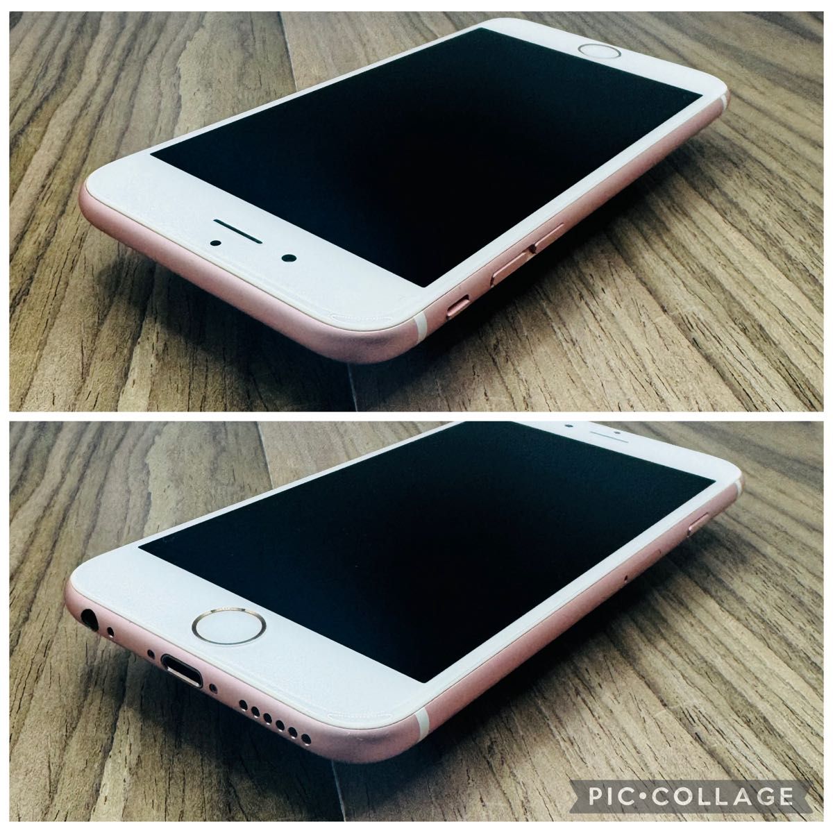 美品】iPhone6s ローズゴールド 128GB SIMフリー 新品バッテリー