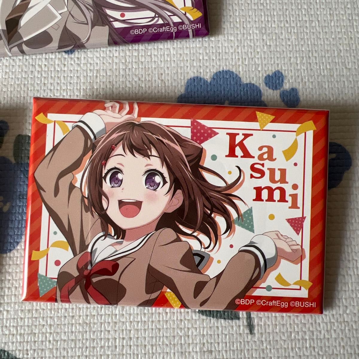 バンドリ BanG Dream ウィーク スクエア缶バッジ 5点セット｜Yahoo