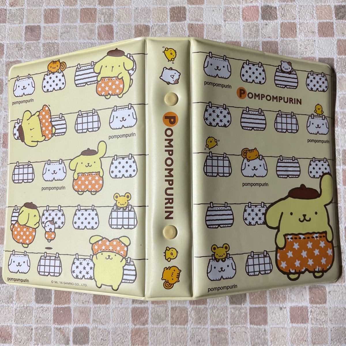 サンリオ ポムポムプリン 6穴バインダー式ポケットファイル｜Yahoo