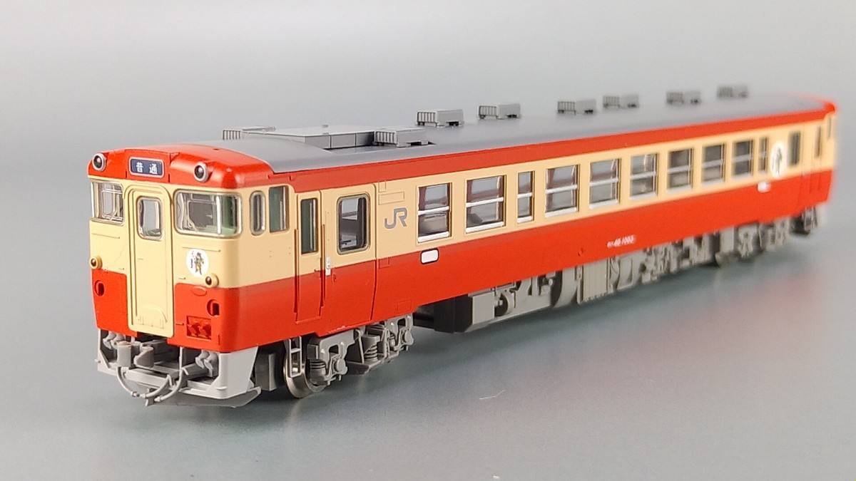 TOMIX 98920 JR キハ40（1003番国鉄復刻色・1004番首都圏色