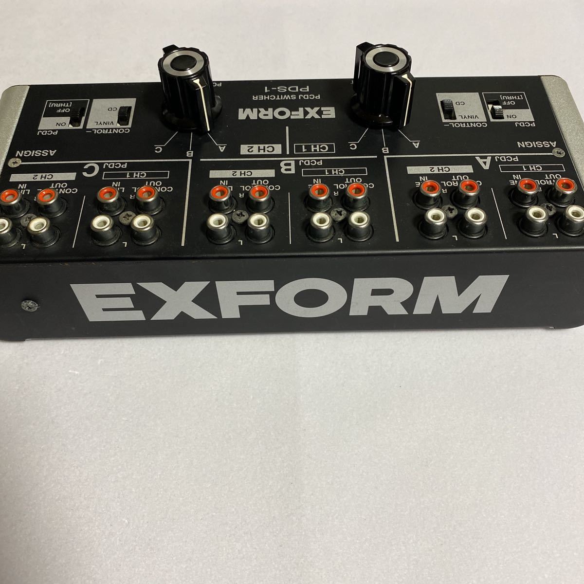 EXFORM DJスイッチャー EXFORM エクスフォルム PDS-1s DJ機器