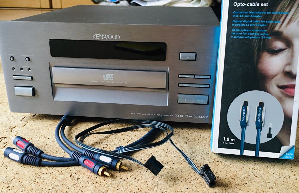 名機 KENWOOD DPF-7002 CDプレーヤー DAC おまけ4点付き｜Yahoo!フリマ