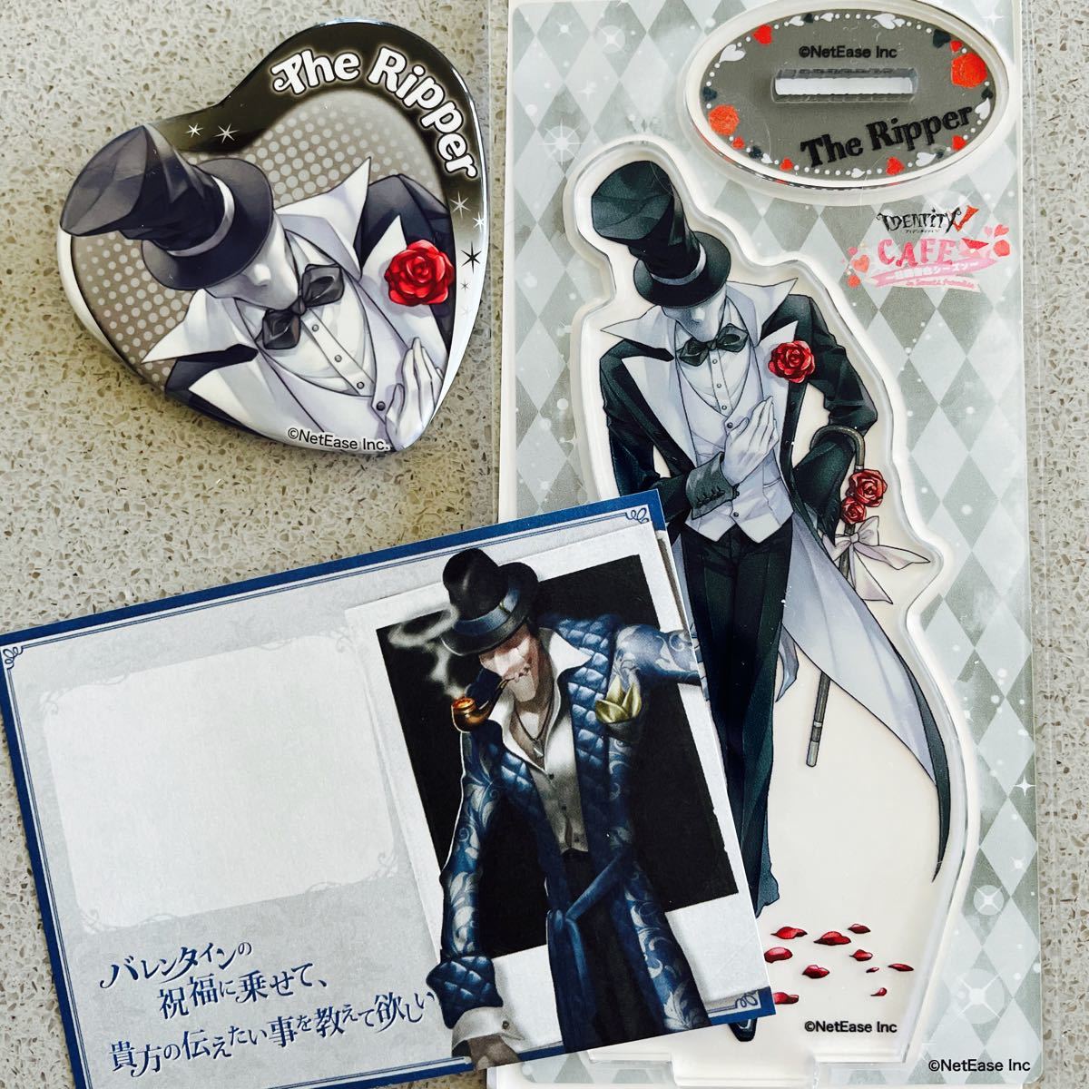 第五人格 リッパー スイパラ バレンタイン ビッグアクリルスタンド 第