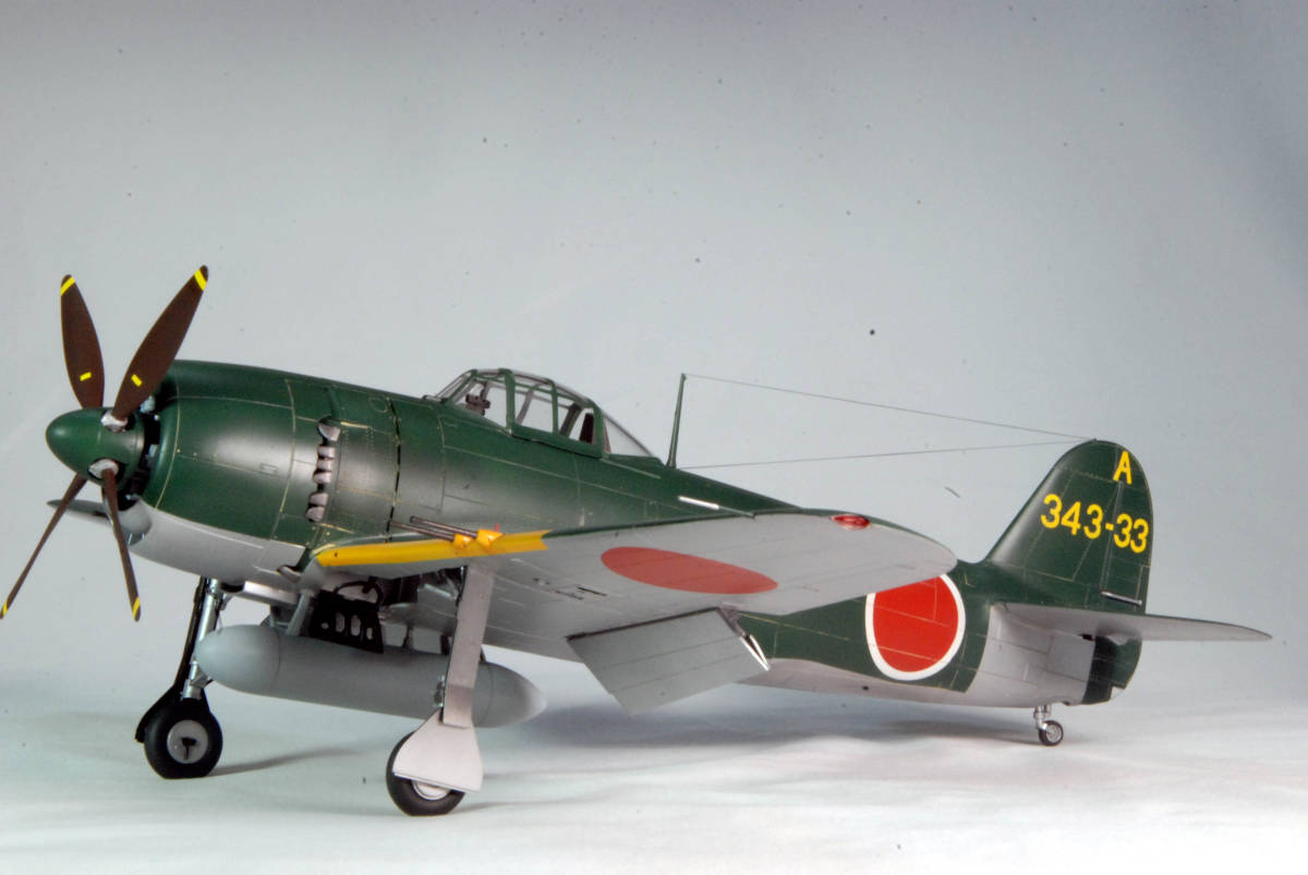 紫電改 ハセガワ 1/32 スケール 菅野直仕様 完成品 海軍新選組「菅野一