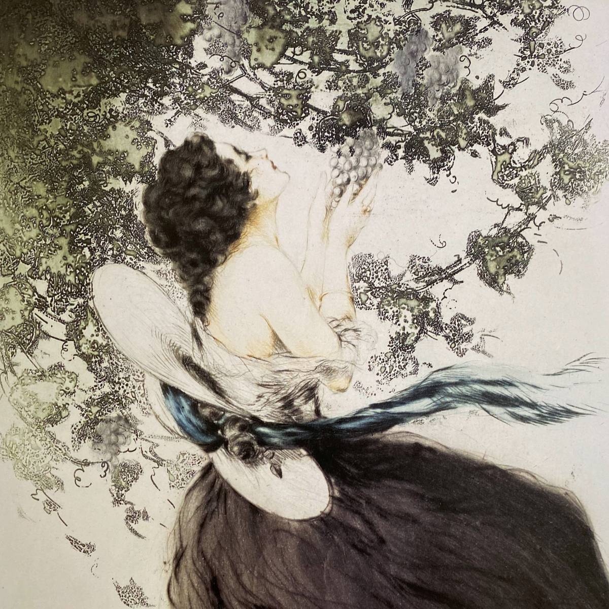 ルイ・イカール限定版・アールデコ/モーニング、希少な額装用画集より