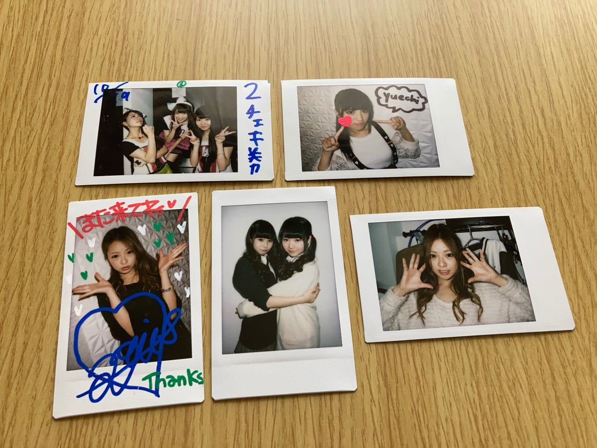 と*と様 ＝LOVE 大谷映美里 イコラブ チェキ 直筆サイン 夏祭り恋慕う