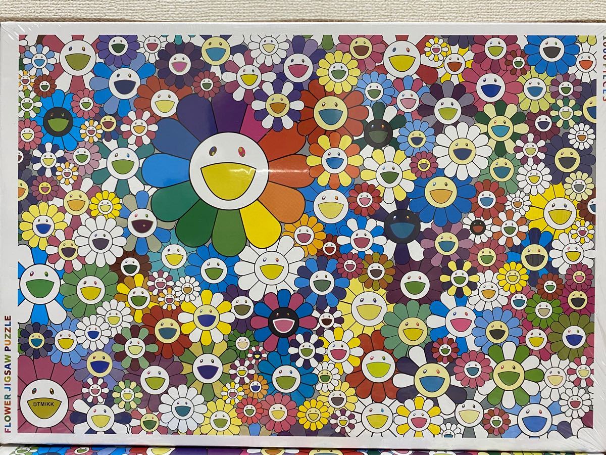 正規品 未使用 村上隆 パズル ジグソーパズル カイカイキキ 1000ピース