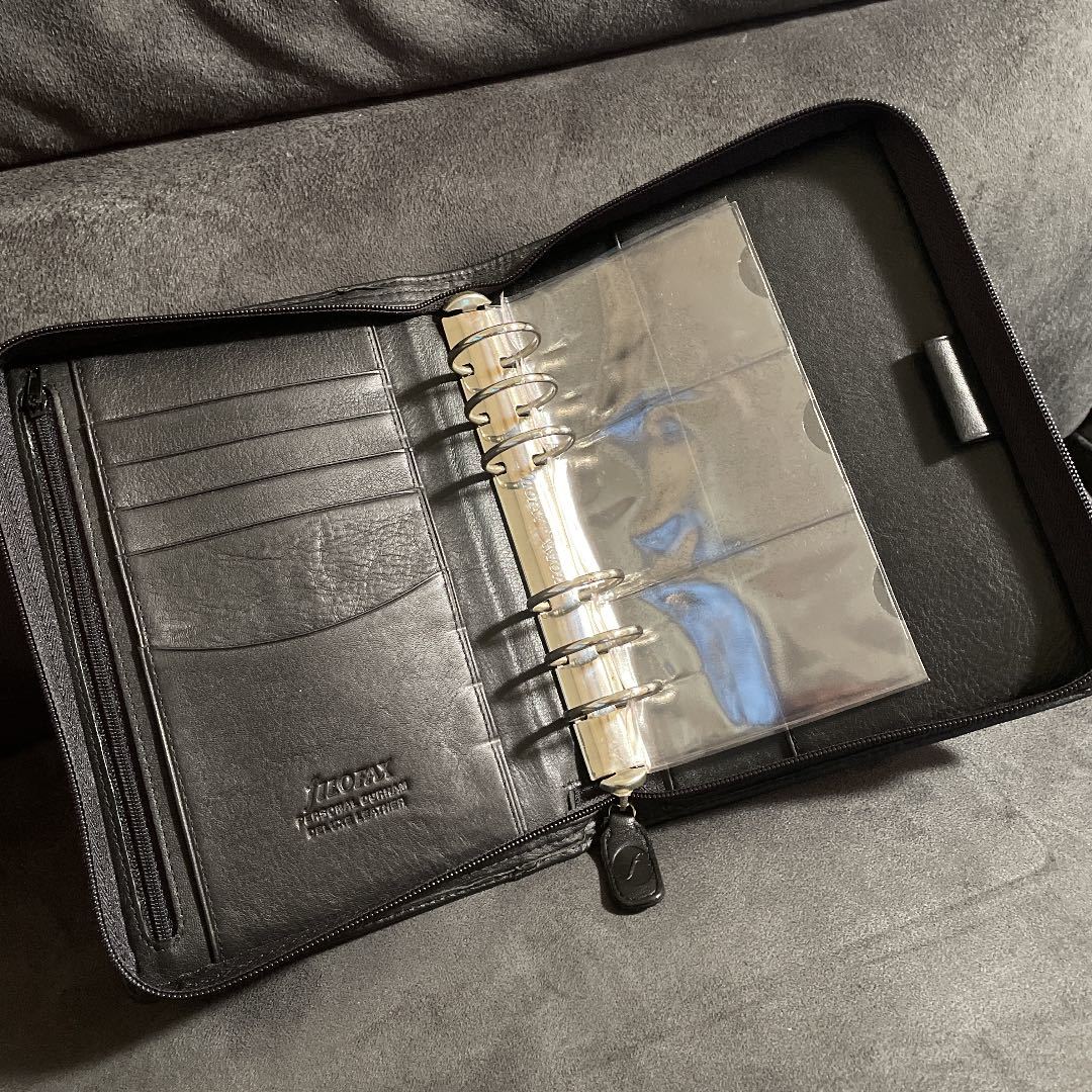 ファイロファクスDurham Deluxe Leatherバイブル システム手帳