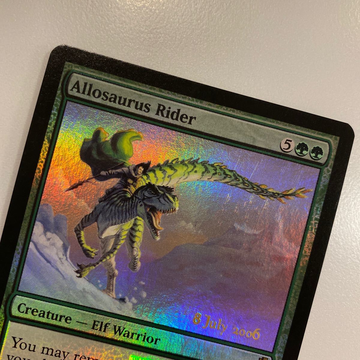 MTG【Foil】CSP アロサウルス乗り/Allosaurus Rider 日 Allosaurus