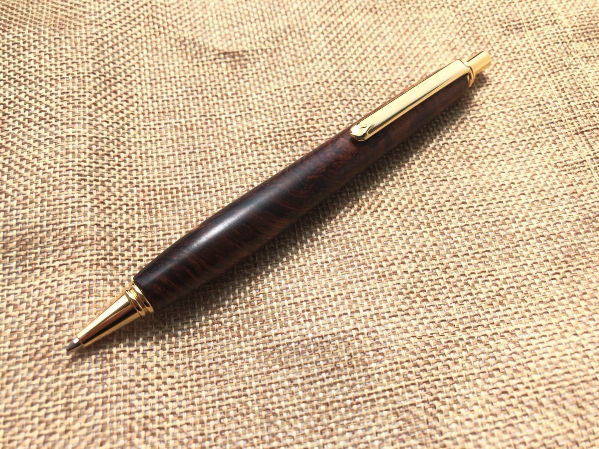 工房智 ホンジュラスローズウッド瘤杢 シャープペンシル0 5mm｜Yahoo