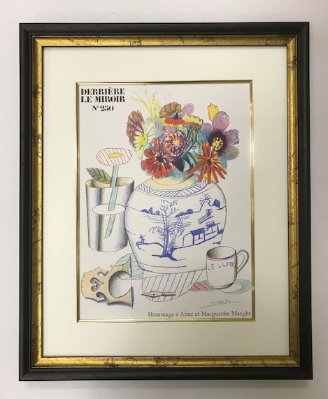 真作保証】棟方志功「両妃飛天図」リトグラフ 証明書有り 版画 絵画