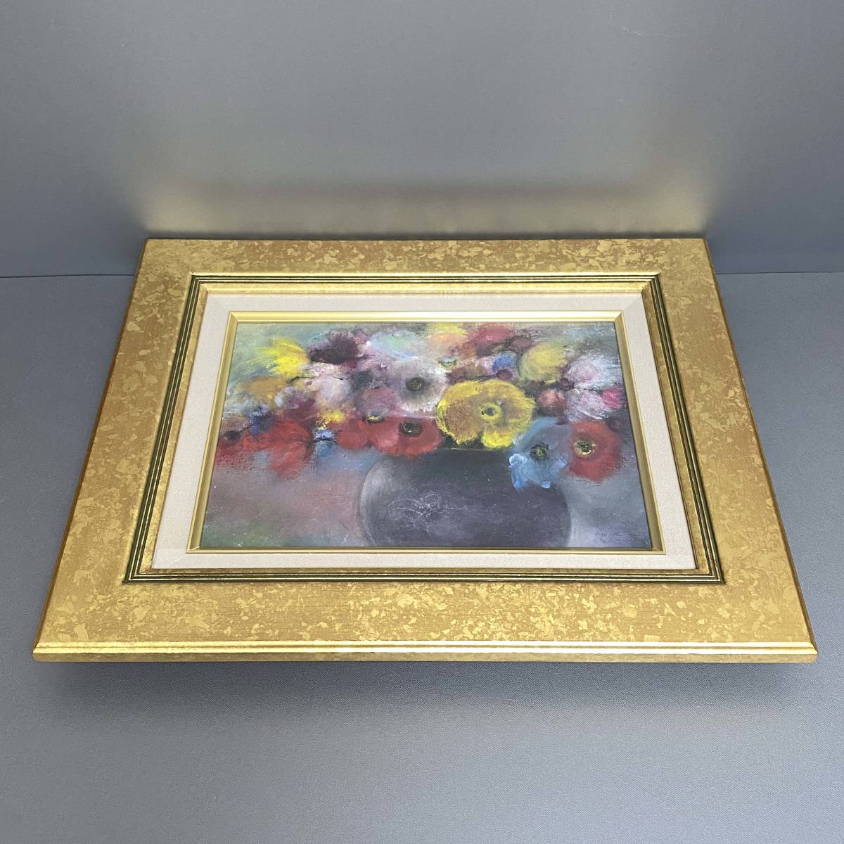 真作】☆絵画☆福井良之助 油彩10号 静物 梅田画廊取扱い 箱・黄袋入