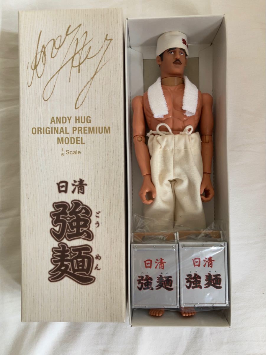 日清 強麺 アンディフグ オリジナルプレミアムモデル 1/6 フィギュア