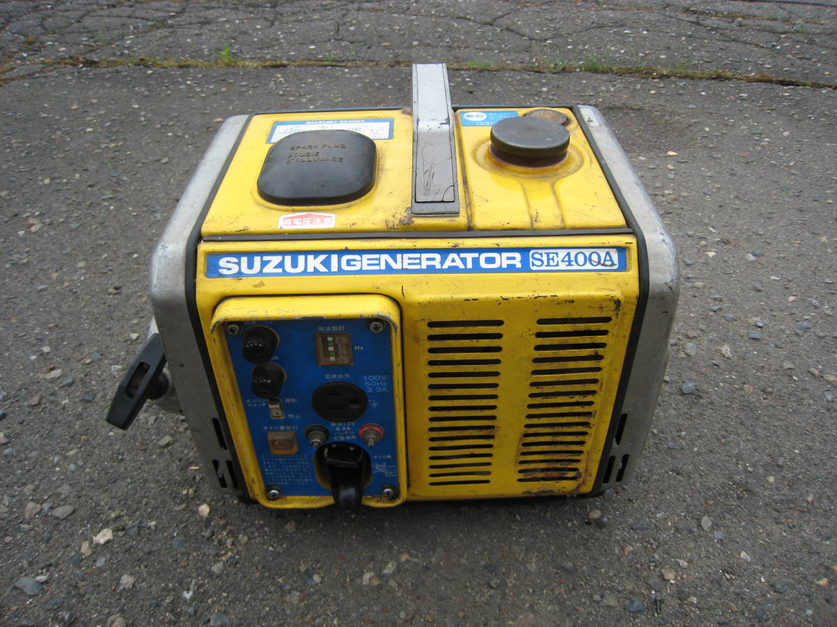 Yahoo!オークション - スズキ SUZUKI ポータブル発電機 SE400A 50Hz