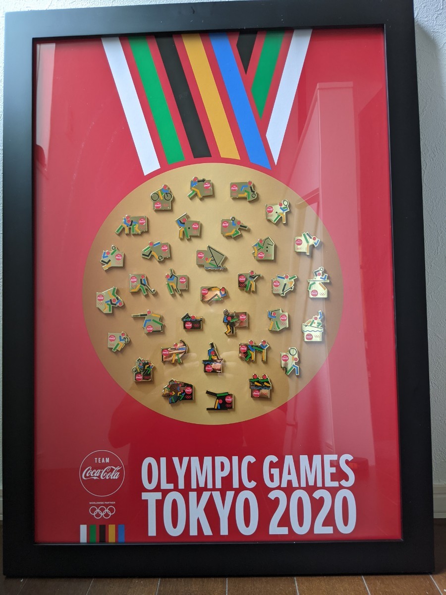 コカコーラ 東京オリンピック 2020 ピックピクトグラム ピンバッジ