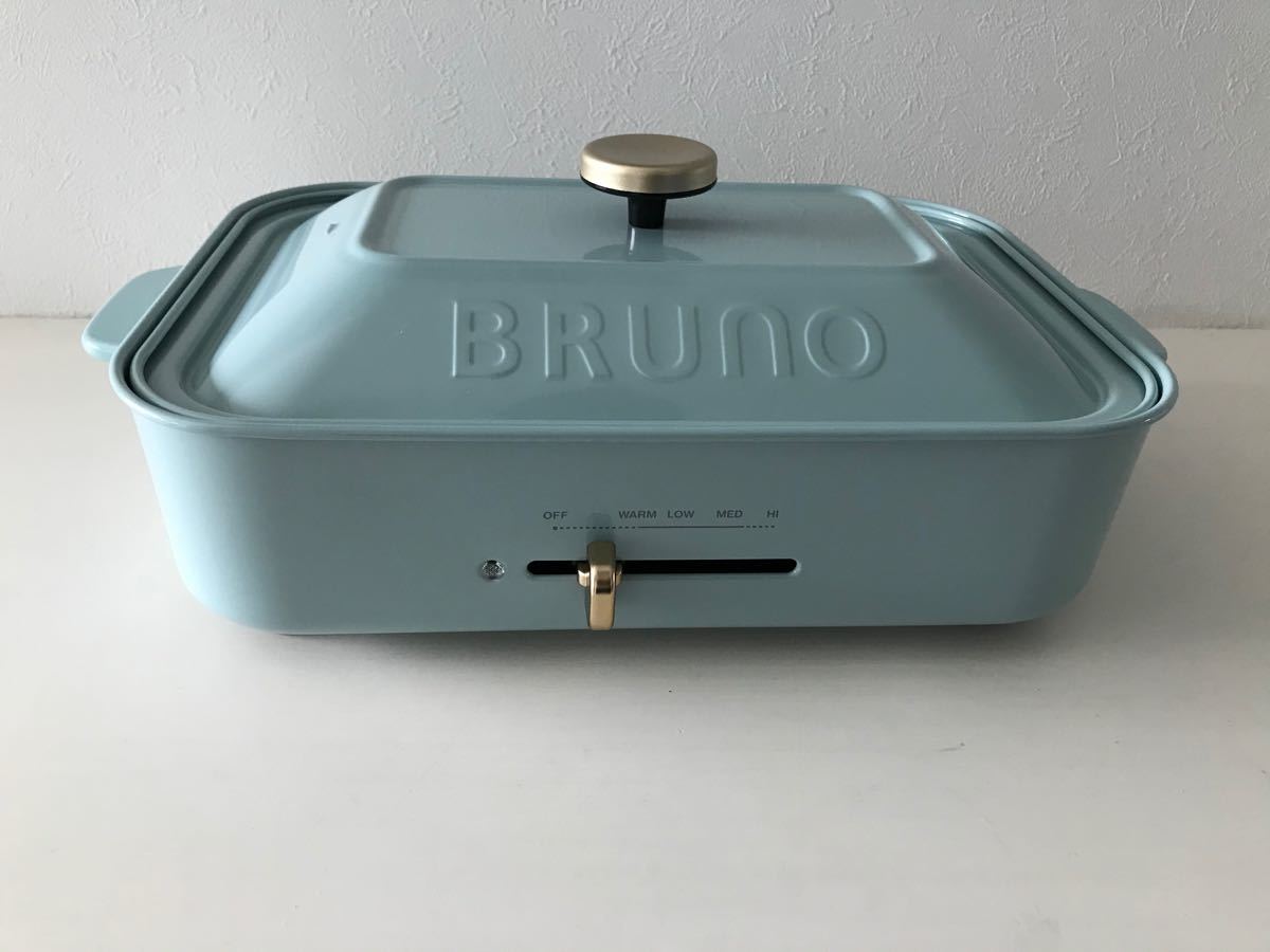 BRUNO コンパクトホットプレート ブルーグレー BRUNO 「限定カラー
