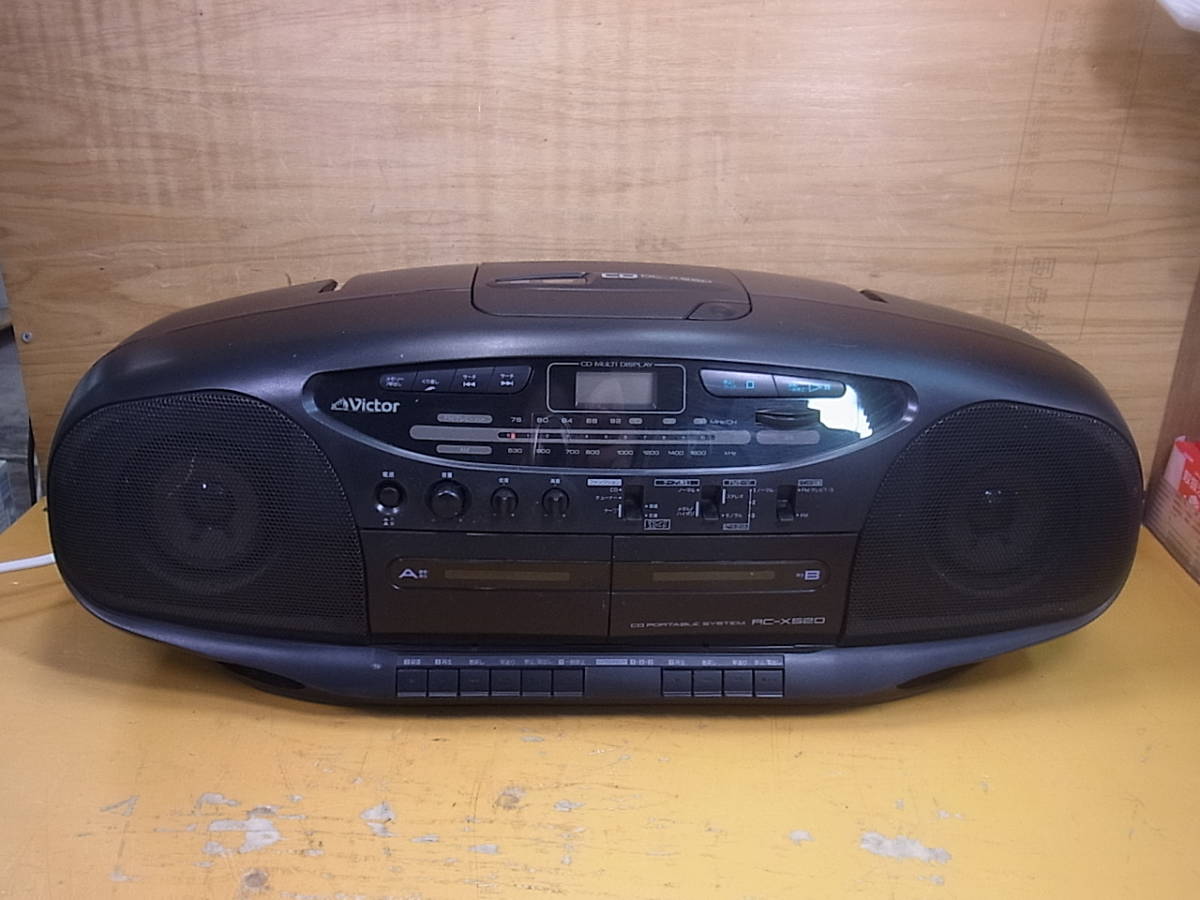 ビクター Wラジカセ 1993年 オンライン よろづ屋】ビクター Victor RC