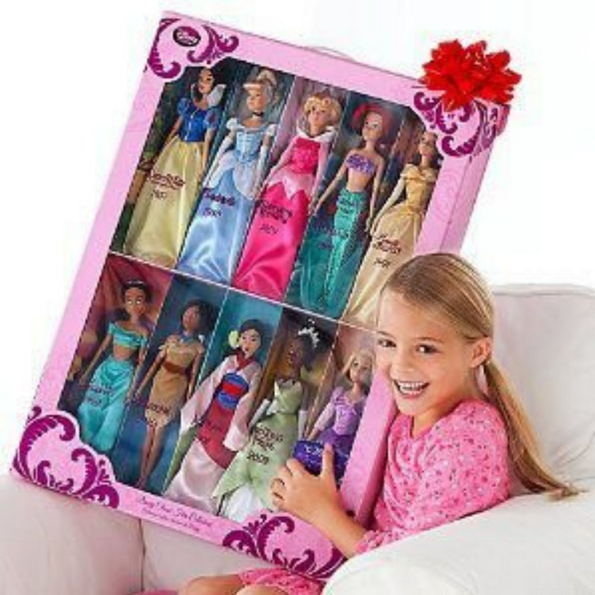 ディズニープリンセスドール 11体 値下げ ディズニープリンセスドール