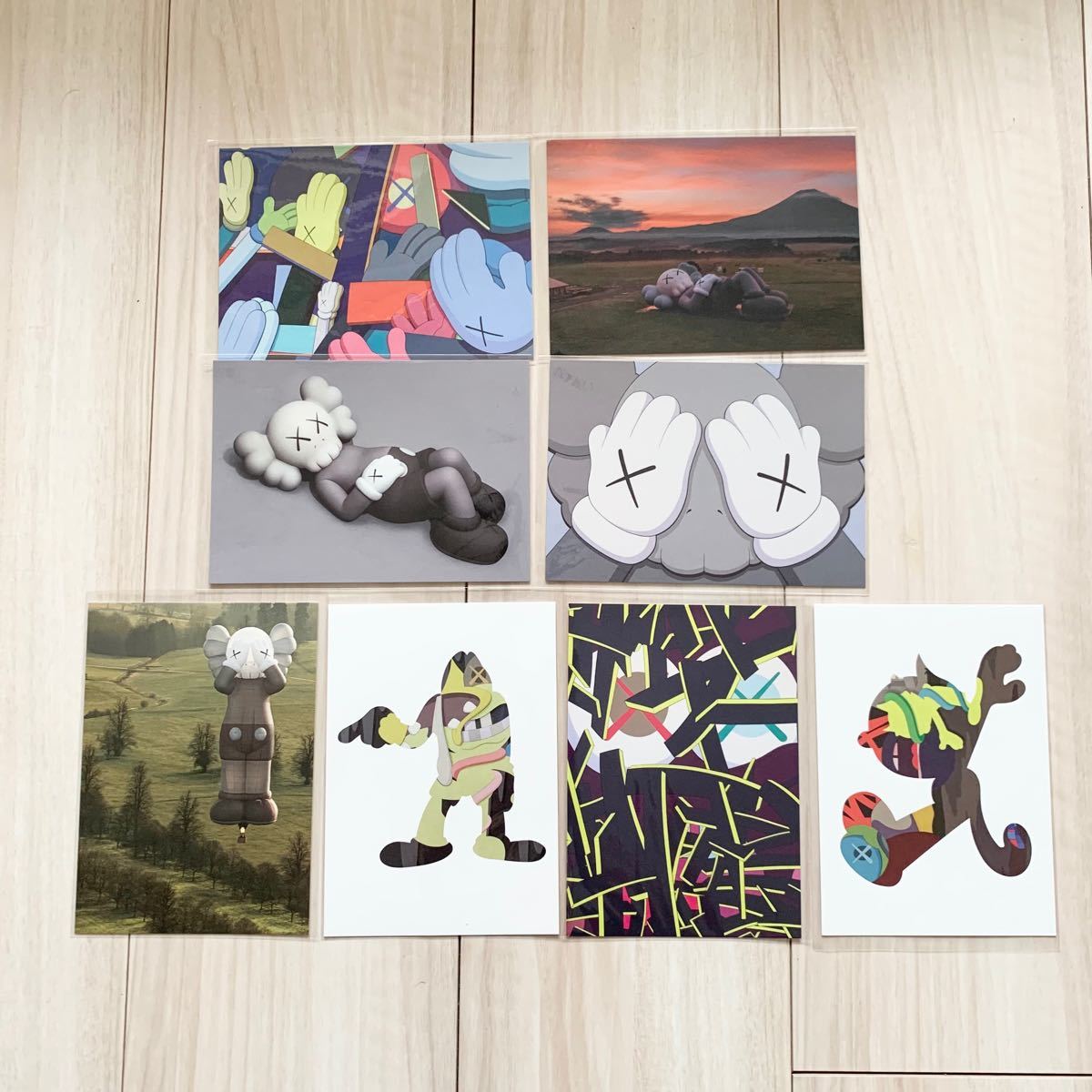 KAWS TOKYO FIRST フライヤー チラシ オリジナルフェイク original