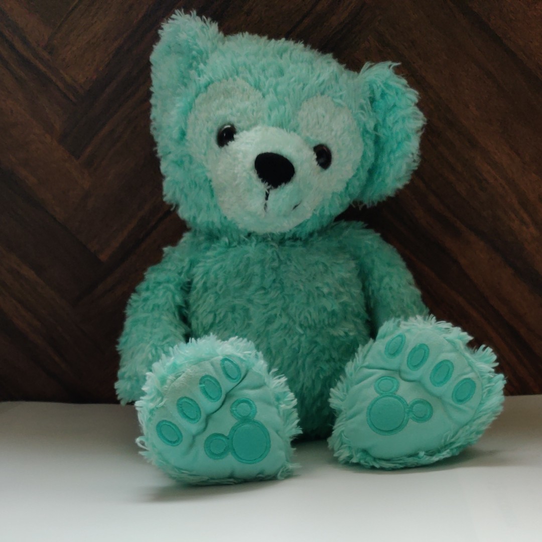 WDW ミント ダッフィー ☆希少☆ 希少/タグ付】初代ダッフィー