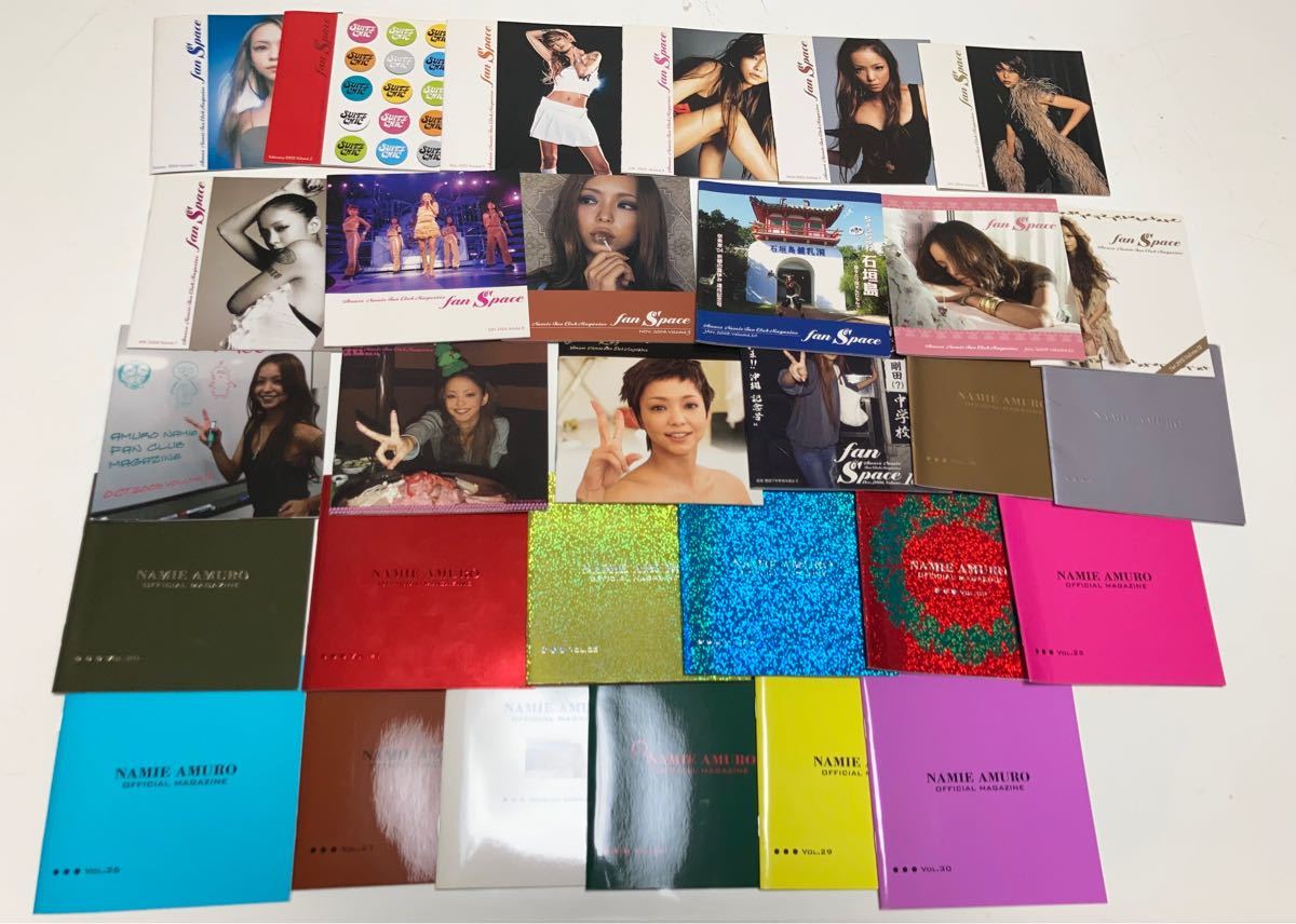 安室奈美恵 FC ファンクラブ fan Space vol 1-30 会報ファイル｜Yahoo