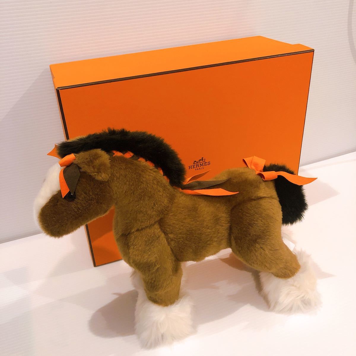 HERMES エルメス ぬいぐるみ エルミー PPM 馬 ホース 新品｜Yahoo