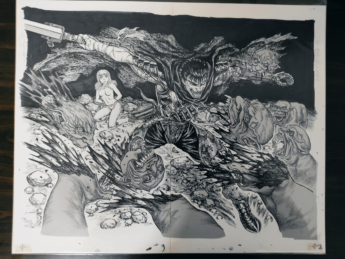 ベルセルク 18巻表紙 複製原画 ベルセルク 18巻表紙 複製原画