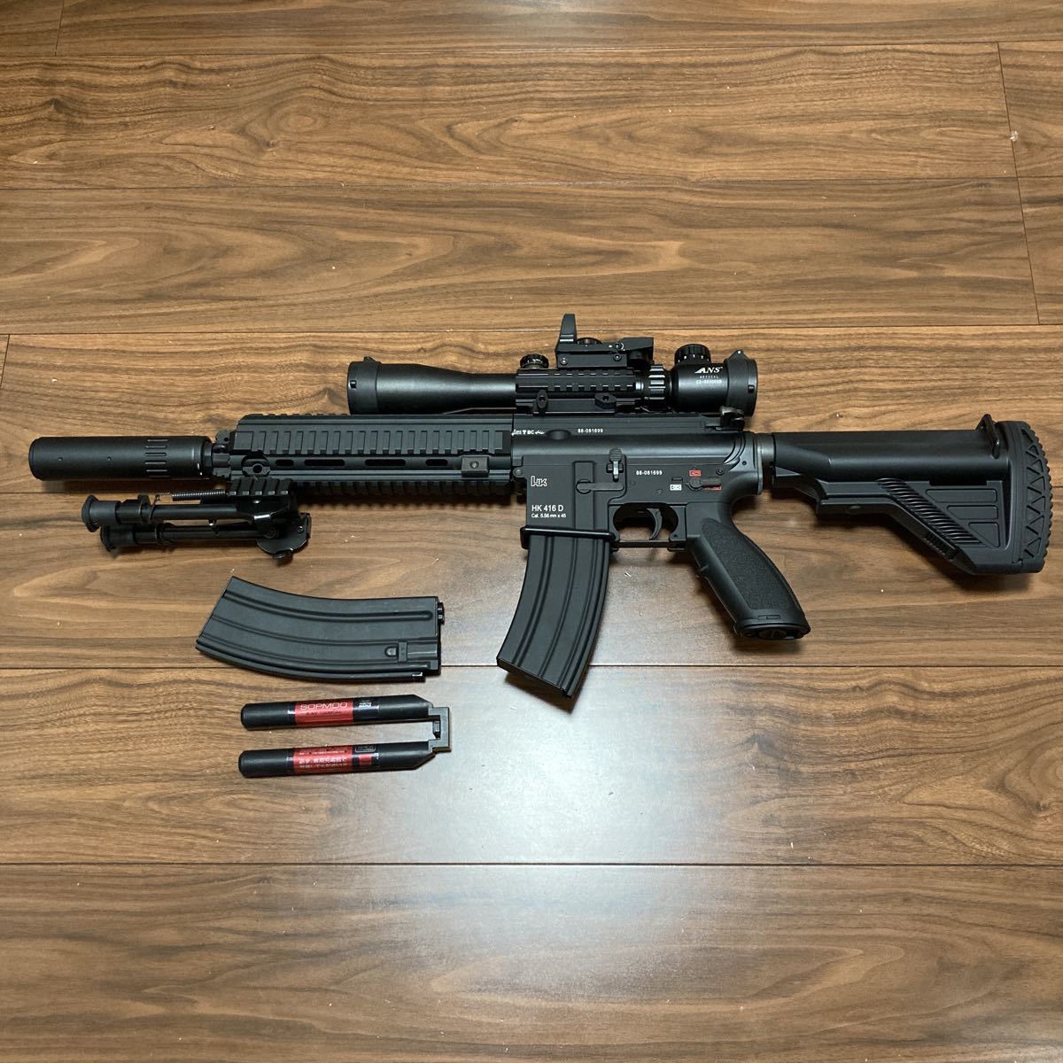 東京マルイ 電動ガン hk416d＋スコープなど TOKYO MARUI HK416D