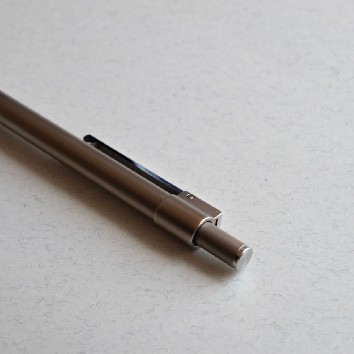 Lamy ラミー unic ユニーク ボールペン リトラクタブル式 チタンコート