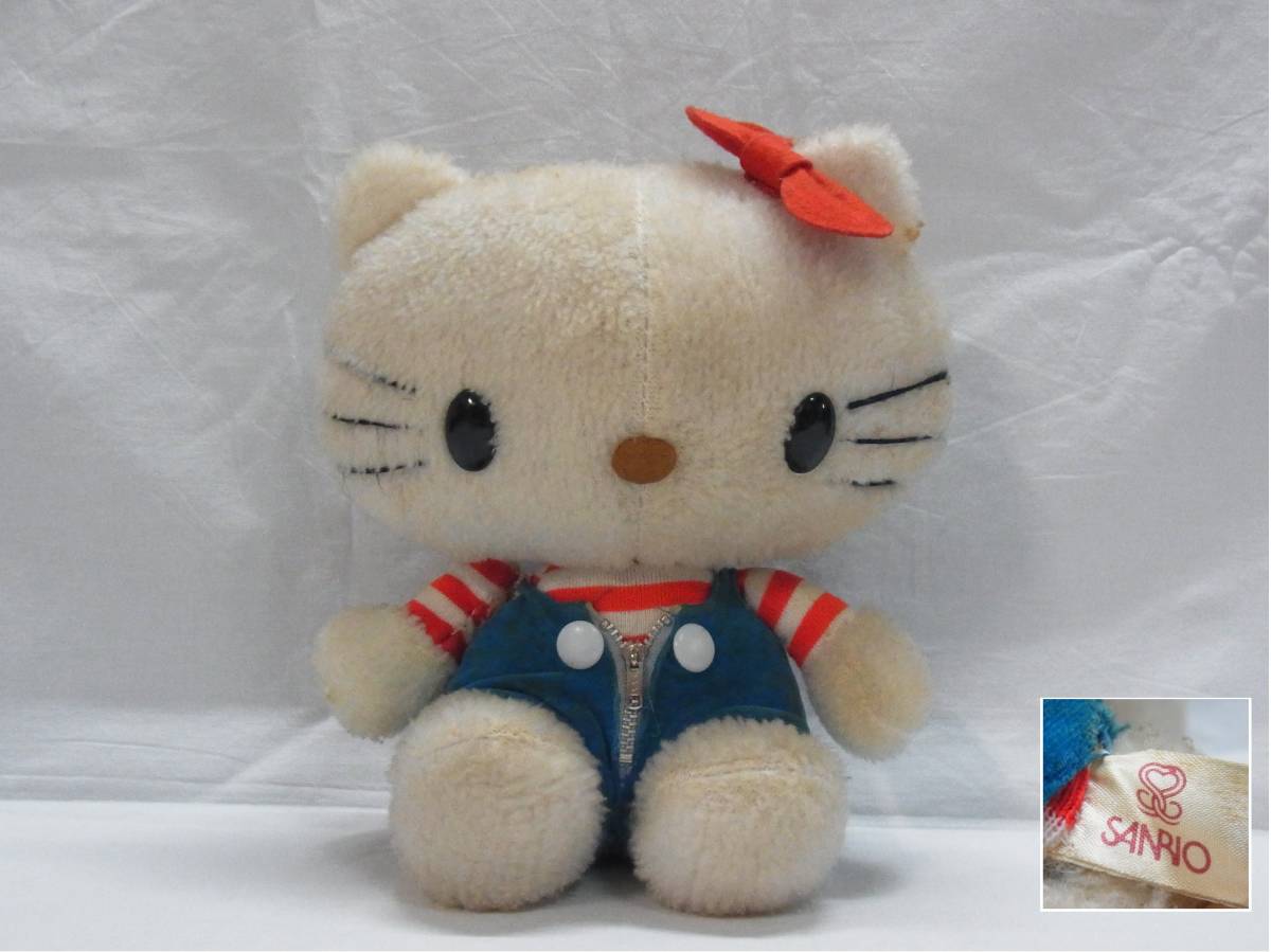 自立☆ハローキティ キティちゃん ぬいぐるみ レトロ サンリオ レア