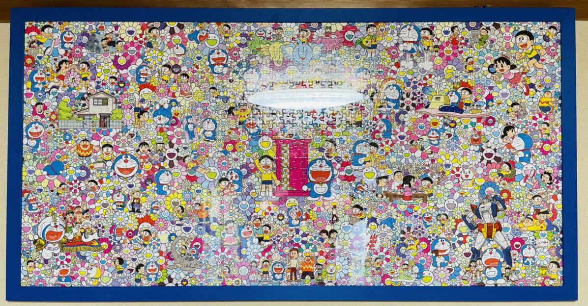 Yahoo!オークション - 【額入り完成品】記憶の中のドラえもん ジグソー
