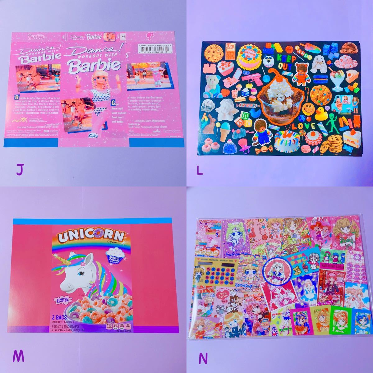 海外 韓国 作家 ラッピングペーパー 10枚×54柄=540枚セット