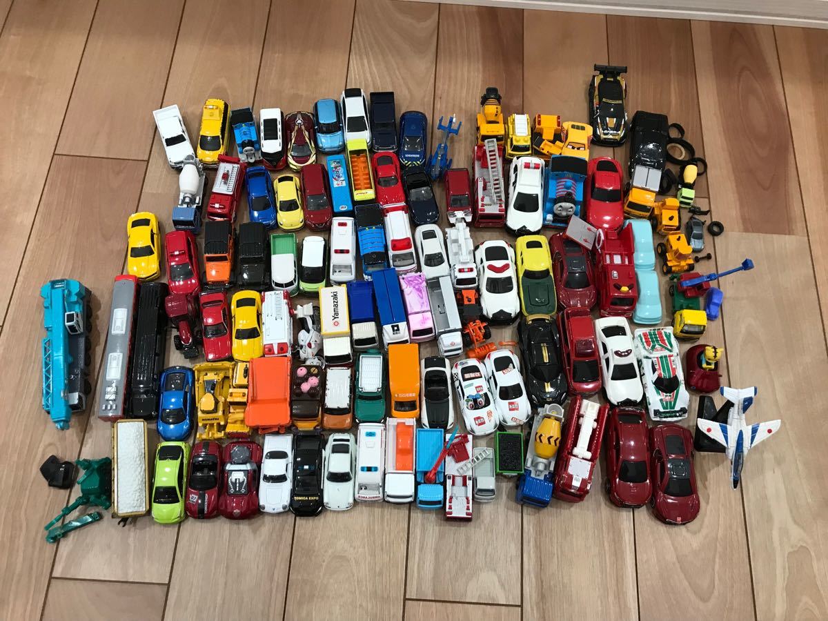 トミカ まとめ売り ジャンク品 約100台 ハッピーセット トミカ博 初回