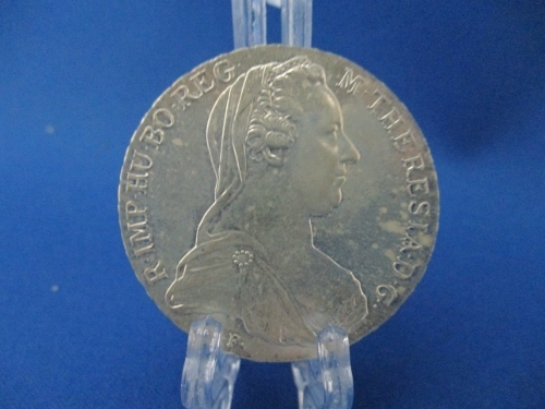 オーストリア マリアテレジア銀貨 再鋳貨 極美品 1780 ターレル銀貨