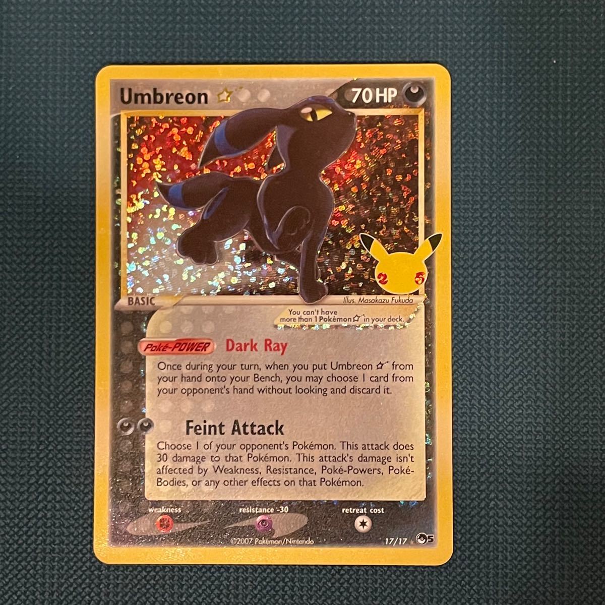 PSA10】ブラッキー☆ プロモカードパック 25th 連番 2枚 PSA10