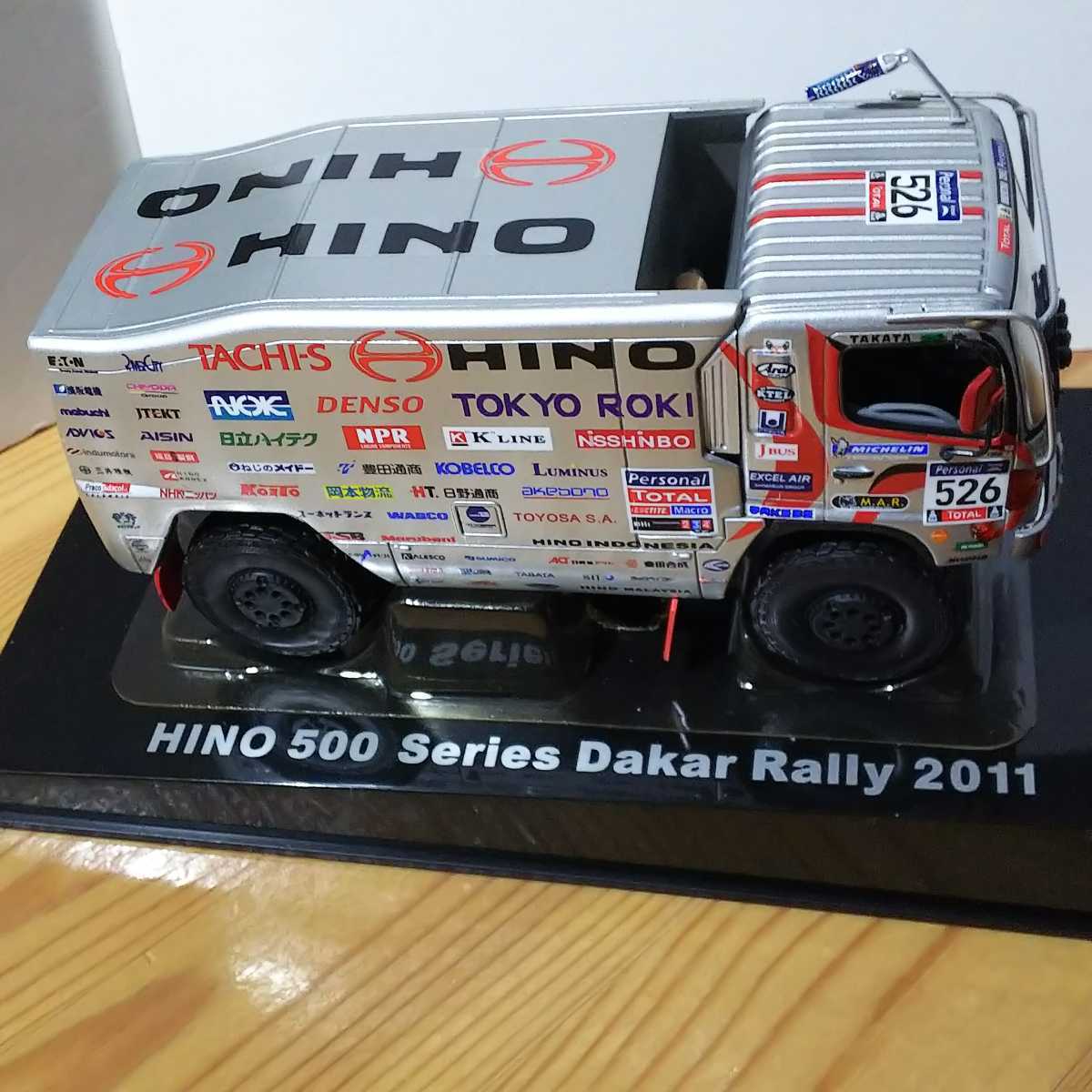 ノレブ【1/43 HINO 500】菅原照仁 ダカールラリー 2011 TEAM SUGAWARA