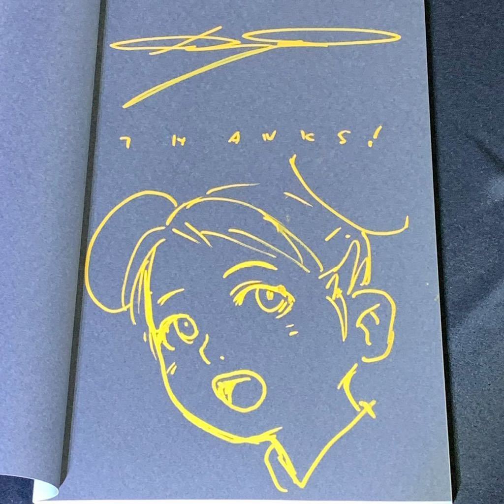 村田蓮爾 直筆イラスト色紙 村田蓮爾 直筆イラスト色紙 村田蓮爾直筆