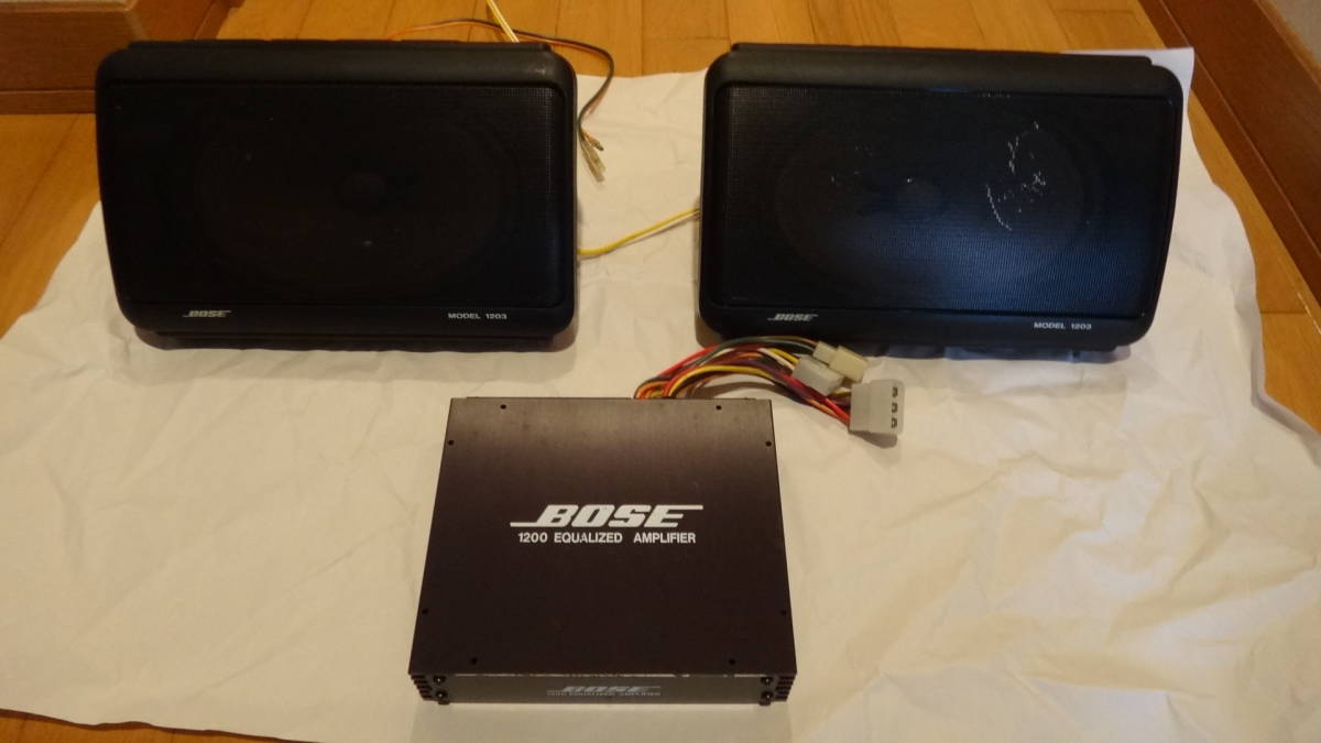 Yahoo!オークション - 希少 BOSE 1203 据置スピーカーそこそこ綺