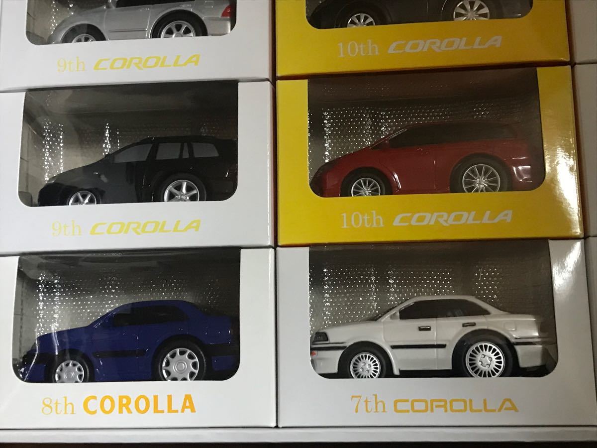 7989円から値下げ すべて新品未開封 トヨタカローラ 40周年記念 トヨタ