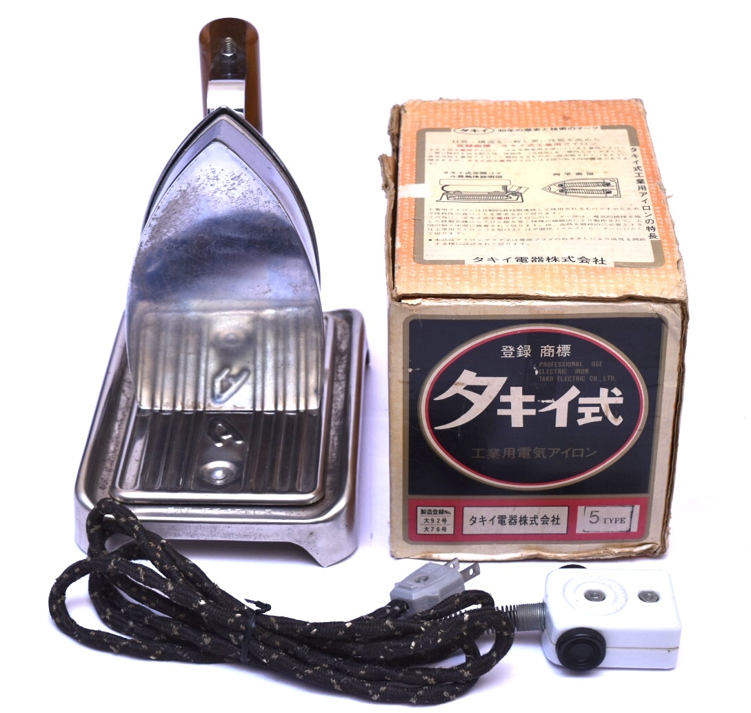 タキイ工業用自動アイロン 4号