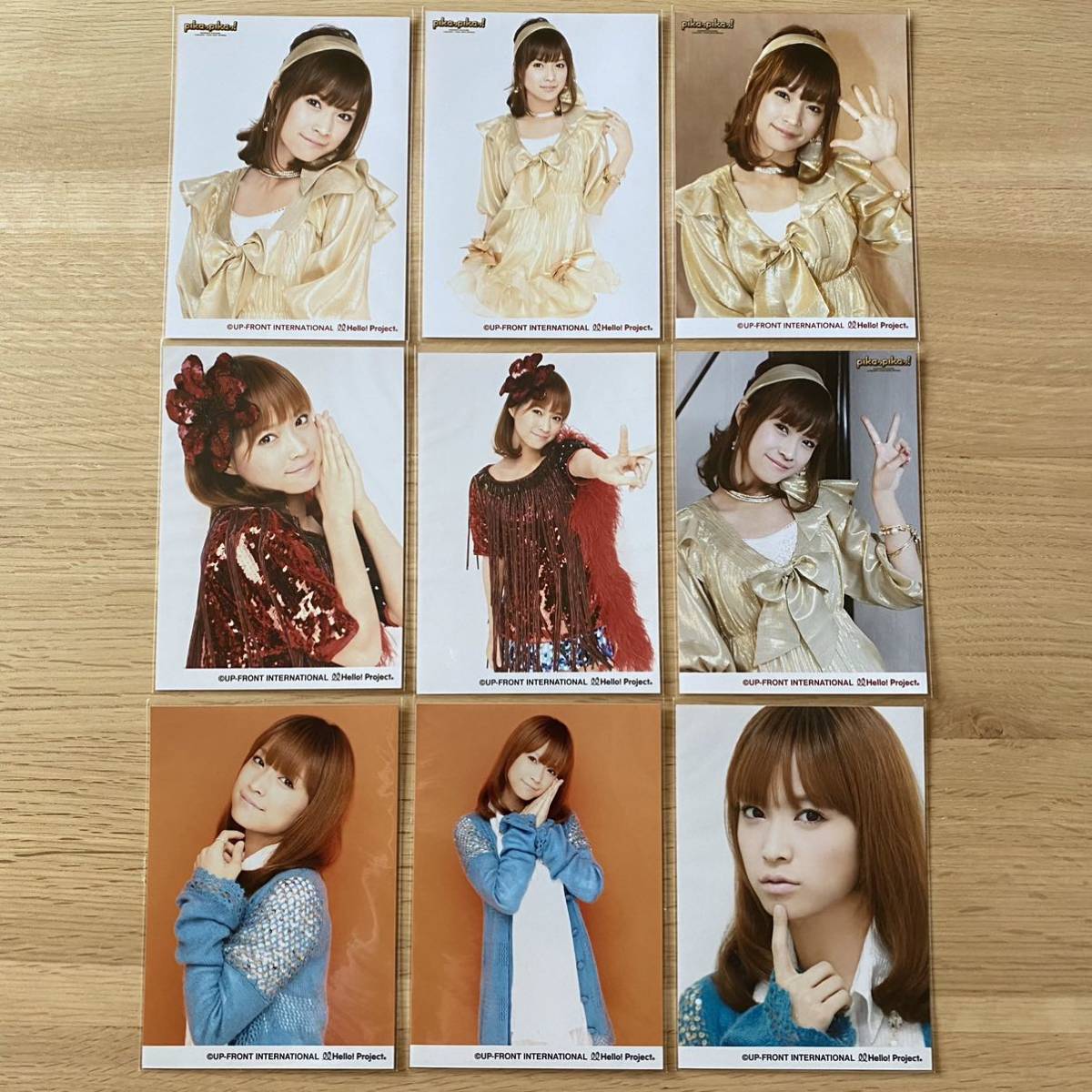 8249 モーニング娘。 亀井絵里 生写真 6枚セット 8249 モーニング娘