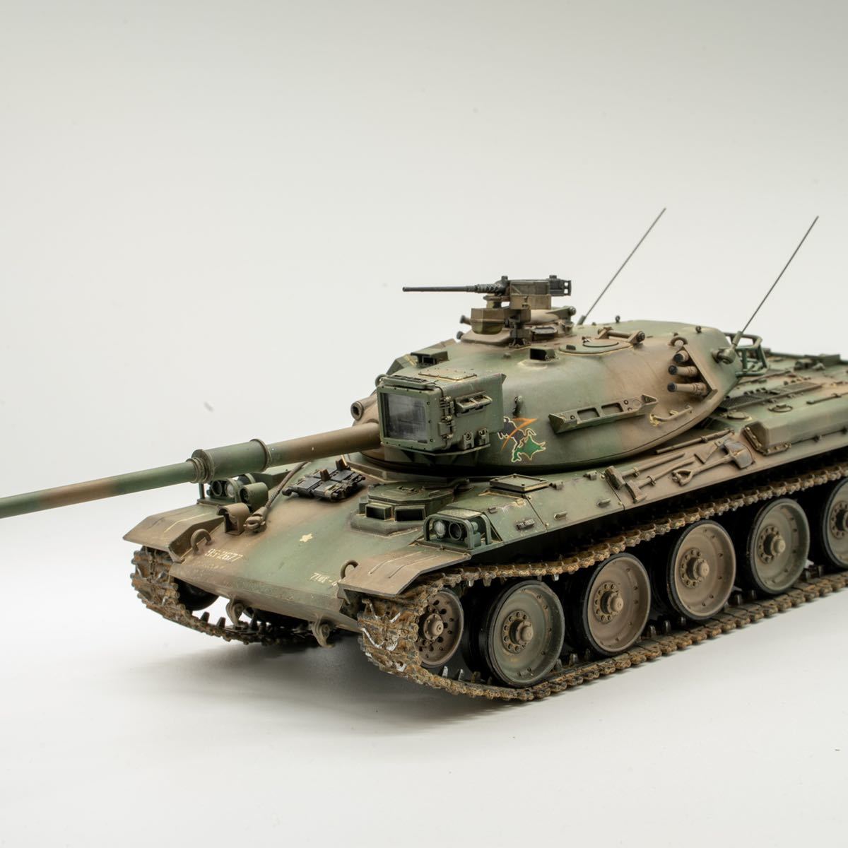 ○タミヤ『陸上自衛隊74式戦車』 Pj.231 タミヤ 陸上自衛隊74式戦車 陸上