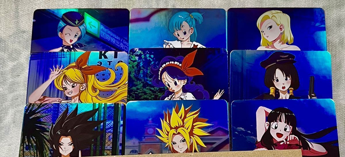 ドラゴンボールカード ファンカード セクシーカード 18枚+9枚