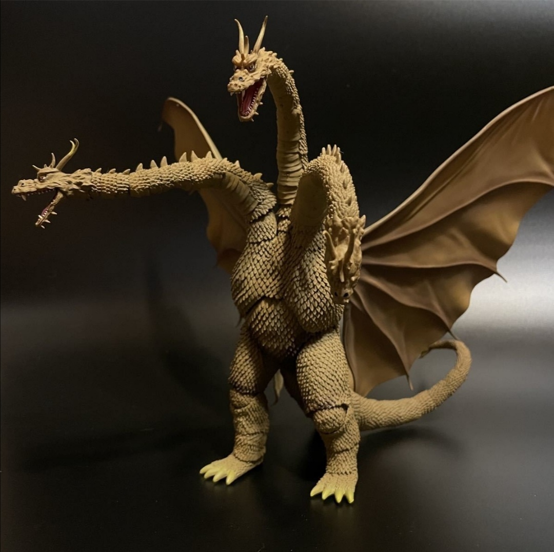 キングギドラ 海外製 可動フィギュア キングギドラ 海外フィギュア